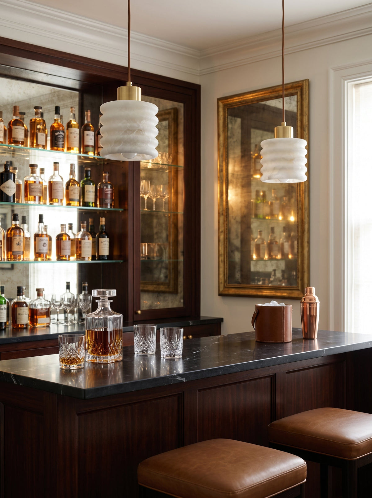 Keldenstone Alabaster Pendant Light