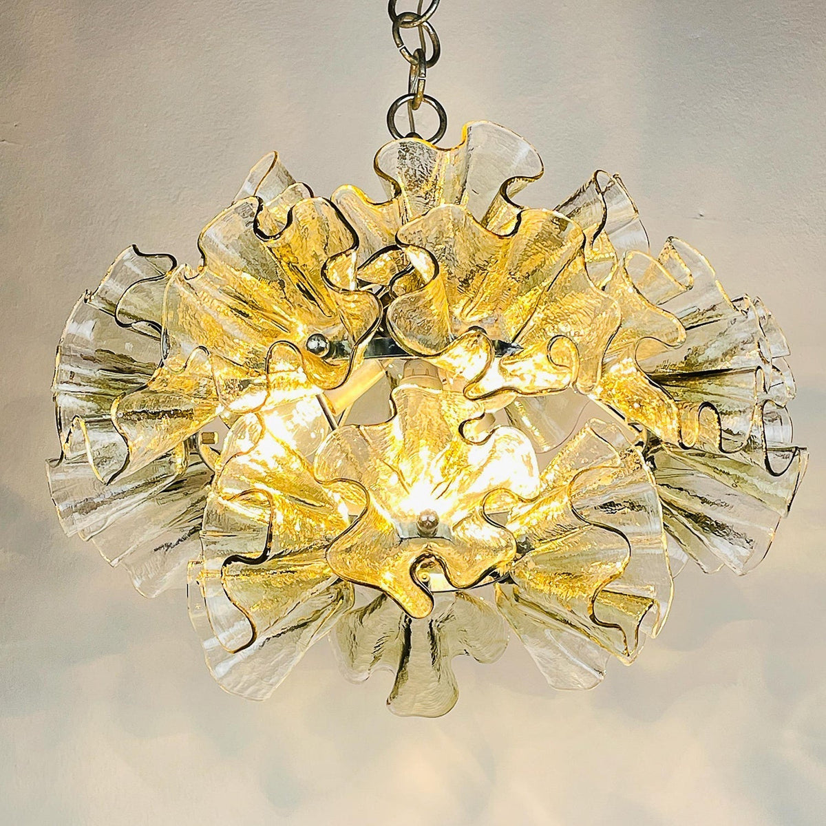 Celaira Petal Glass Chandelier