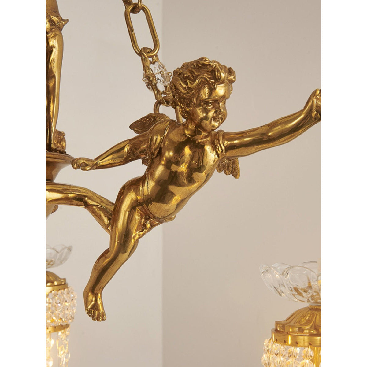 Solelora Ruth Brass Chandelier