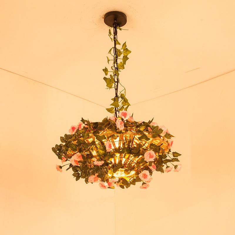Gepodud Retro LED Pendant Light Restaurant Bedroom