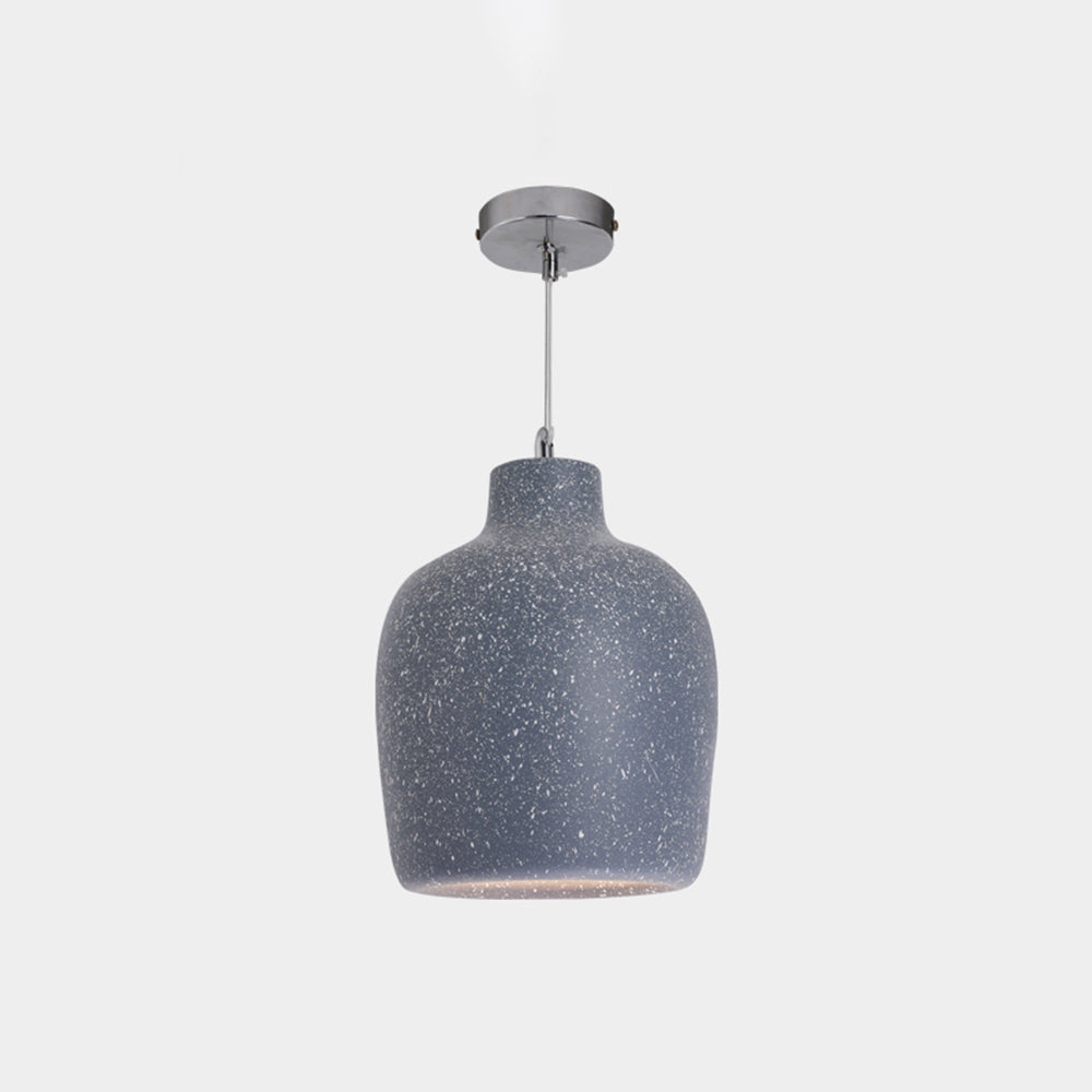 Rovosid Wabi Sabi Jar Shaped Resin Pendant Light, 4 Color