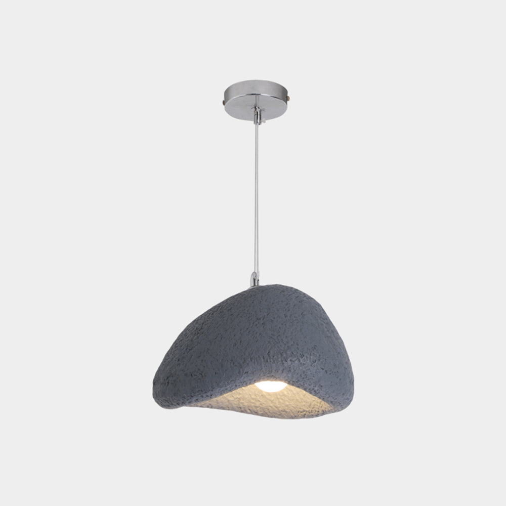 Posepik Wabi Sabi Bread Shape Resin Pendant Light, Resin, 4 Color