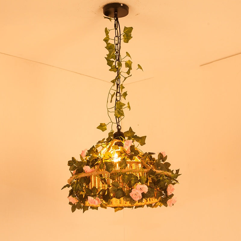 Gepodud Retro LED Pendant Light Restaurant Bedroom