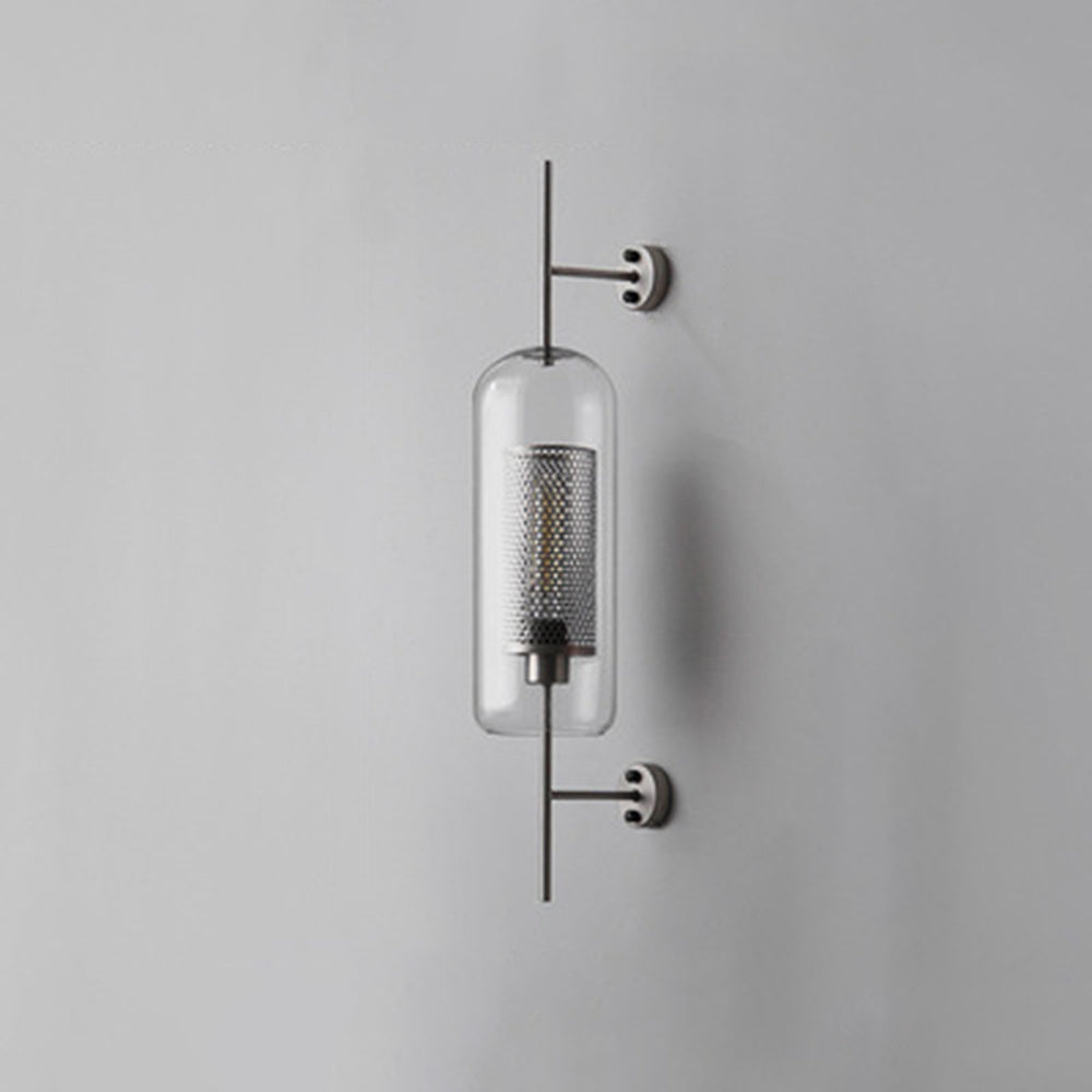 Seniq Industrial Classy Global Clear Glass Wall Lamp-Neutral Decor