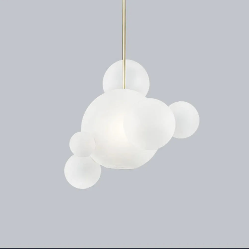 Tigitus Modern Bubble Cluster Pendant Light Gold