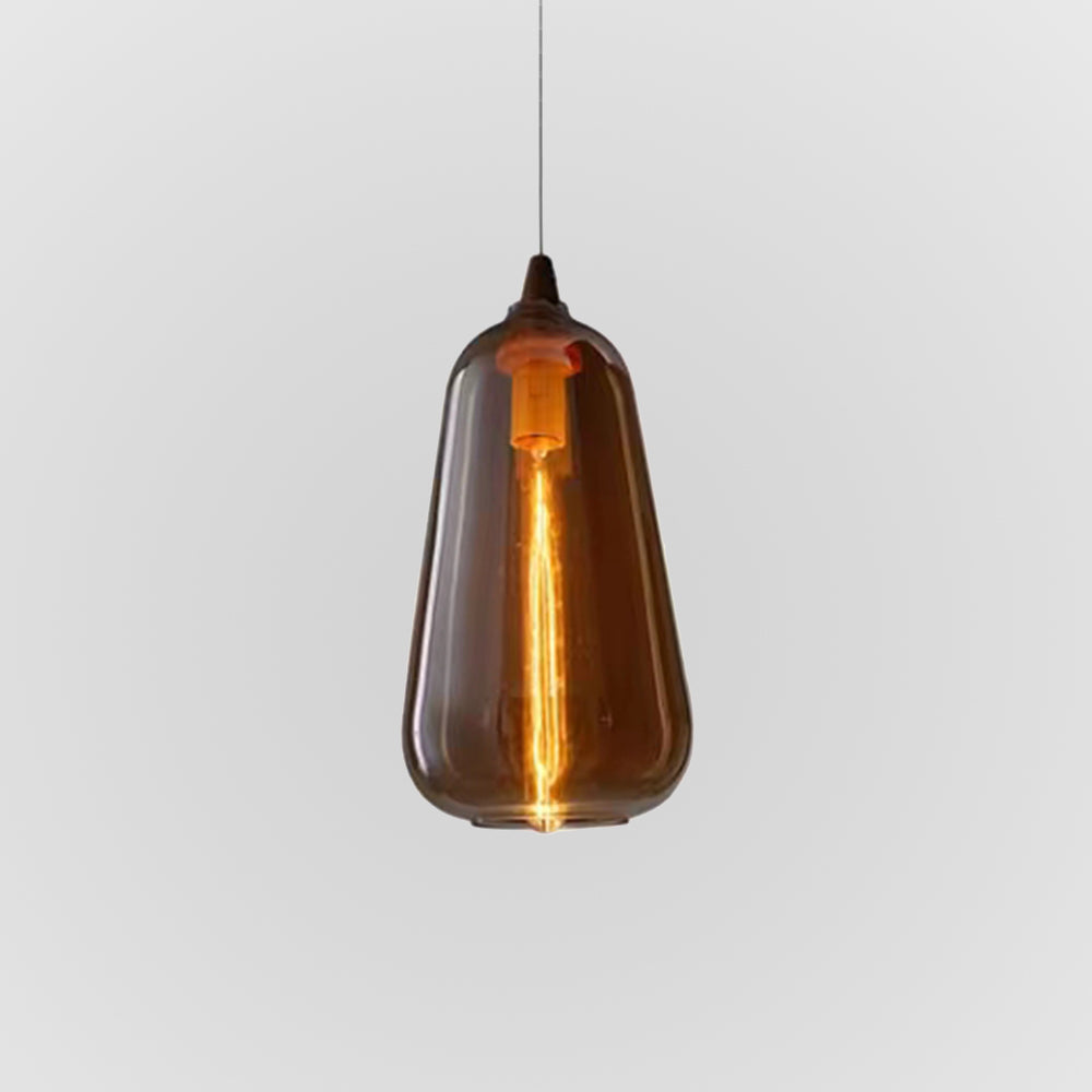 Sorvex Pendant Light Amber Glass-Neutral Decor