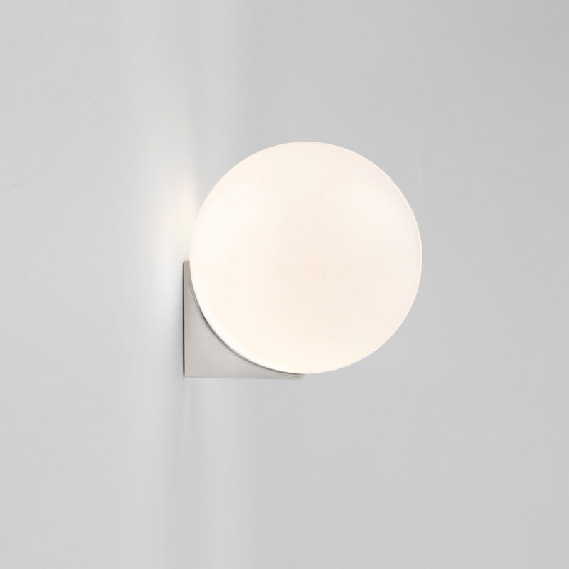Gotanero Indoor Wall Lamp Glass Brass&White Living Room Bedroom