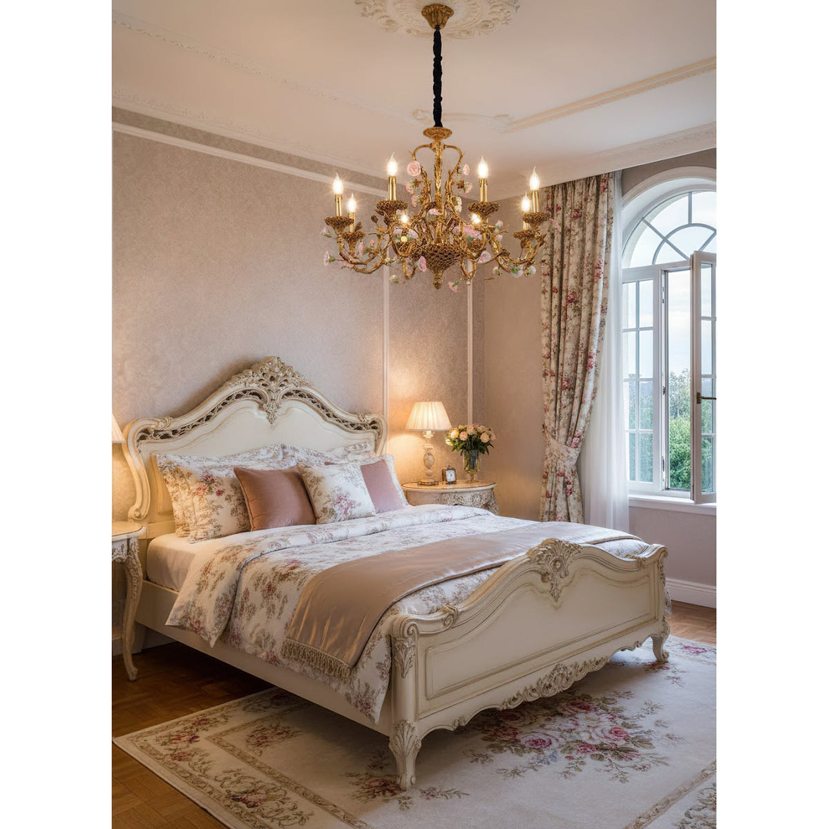 Teriariel Flowers Chandelier