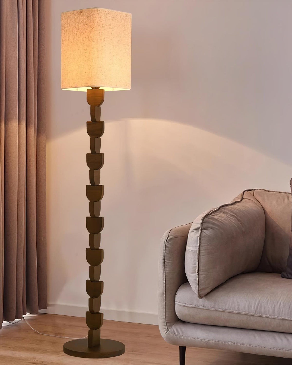 Rinoreria Wood Floor Lamp