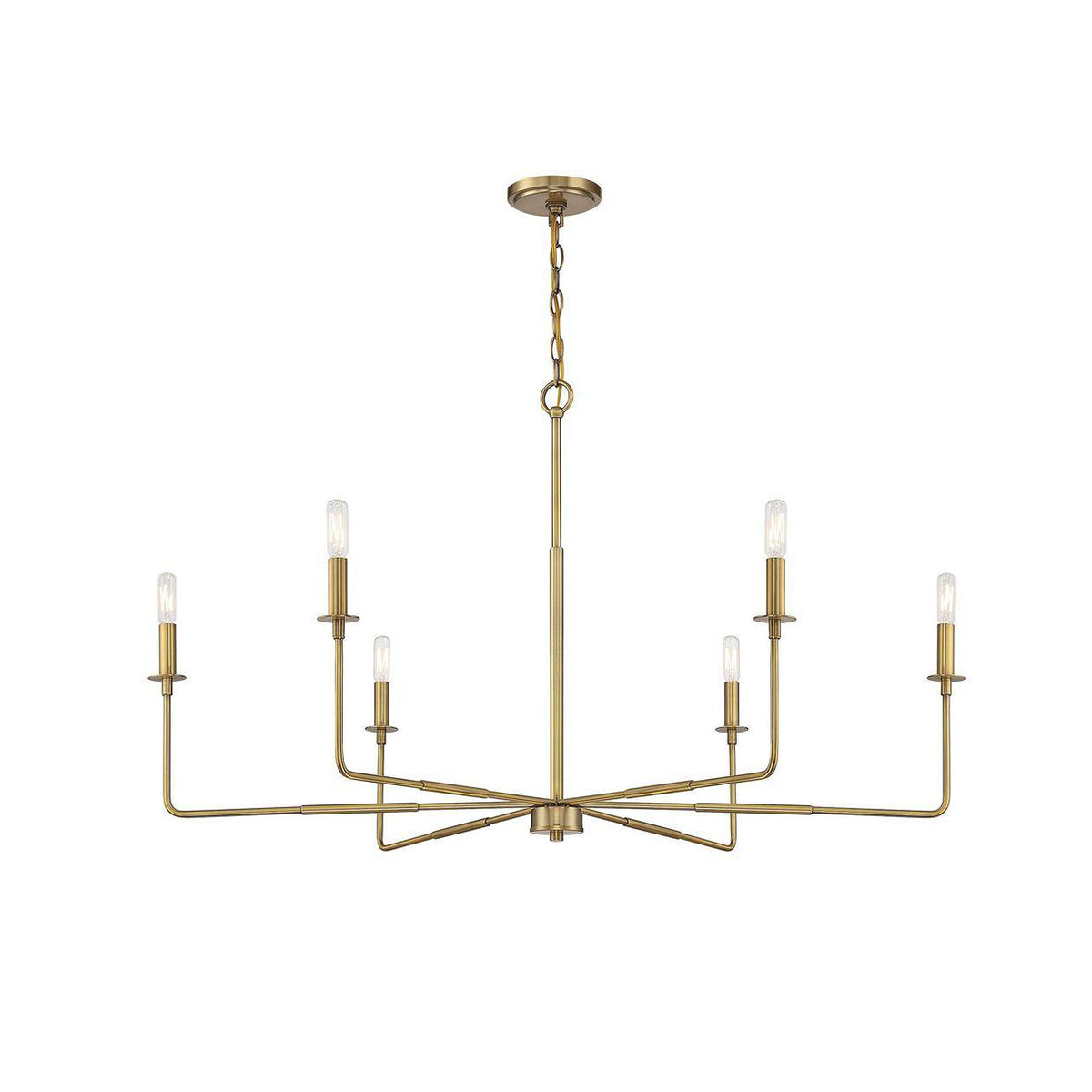 Blikuvyi Modern Industrial Minimalist Metal Chandelier