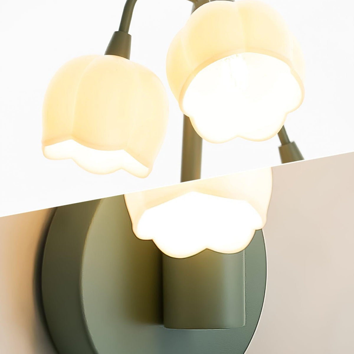 Didasos Natural Orchid Indoor Wall Lamp