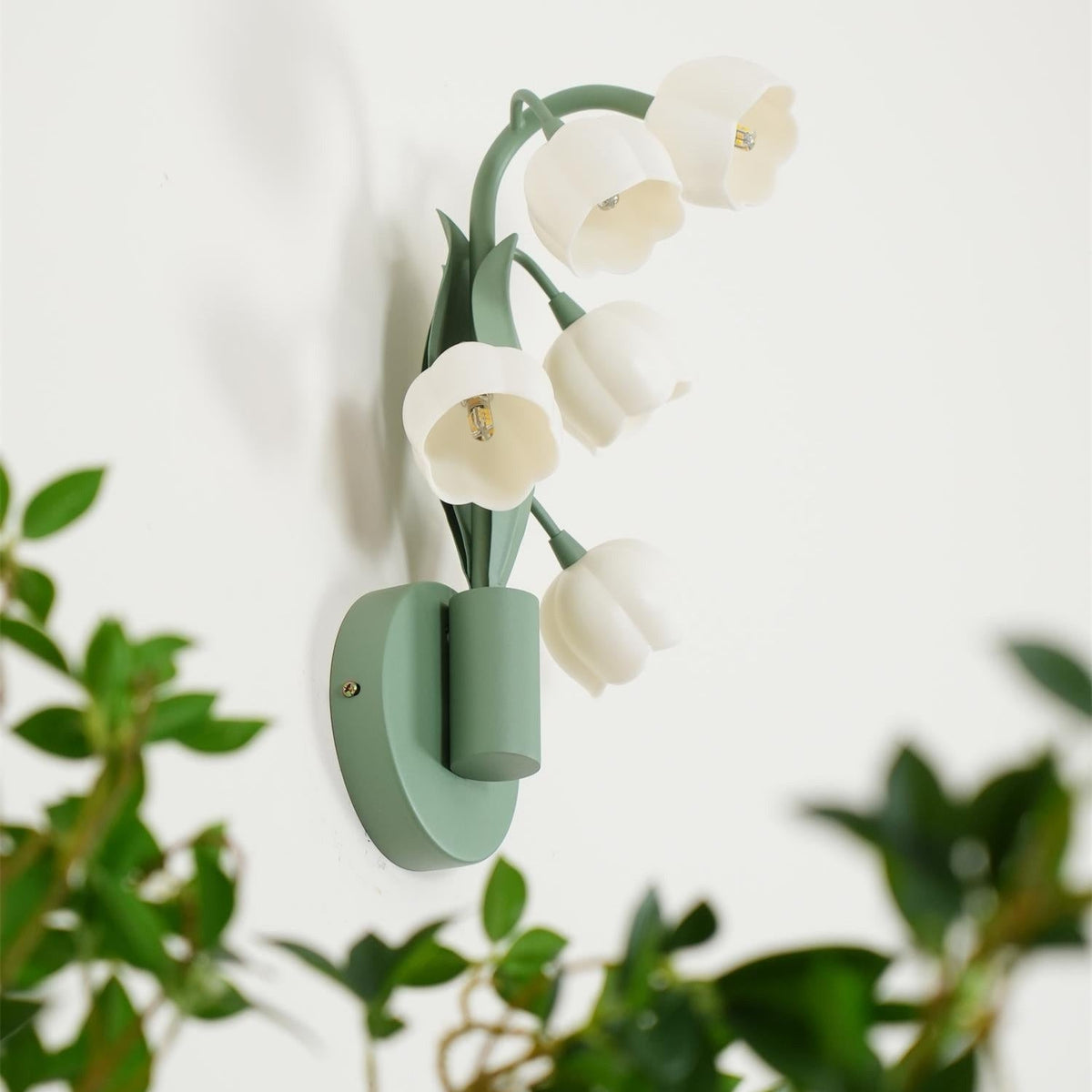 Didasos Natural Orchid Indoor Wall Lamp