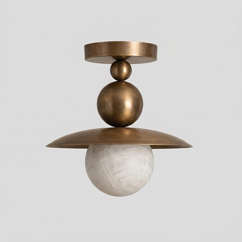 Rivuian Semi-Flush Mount Light
