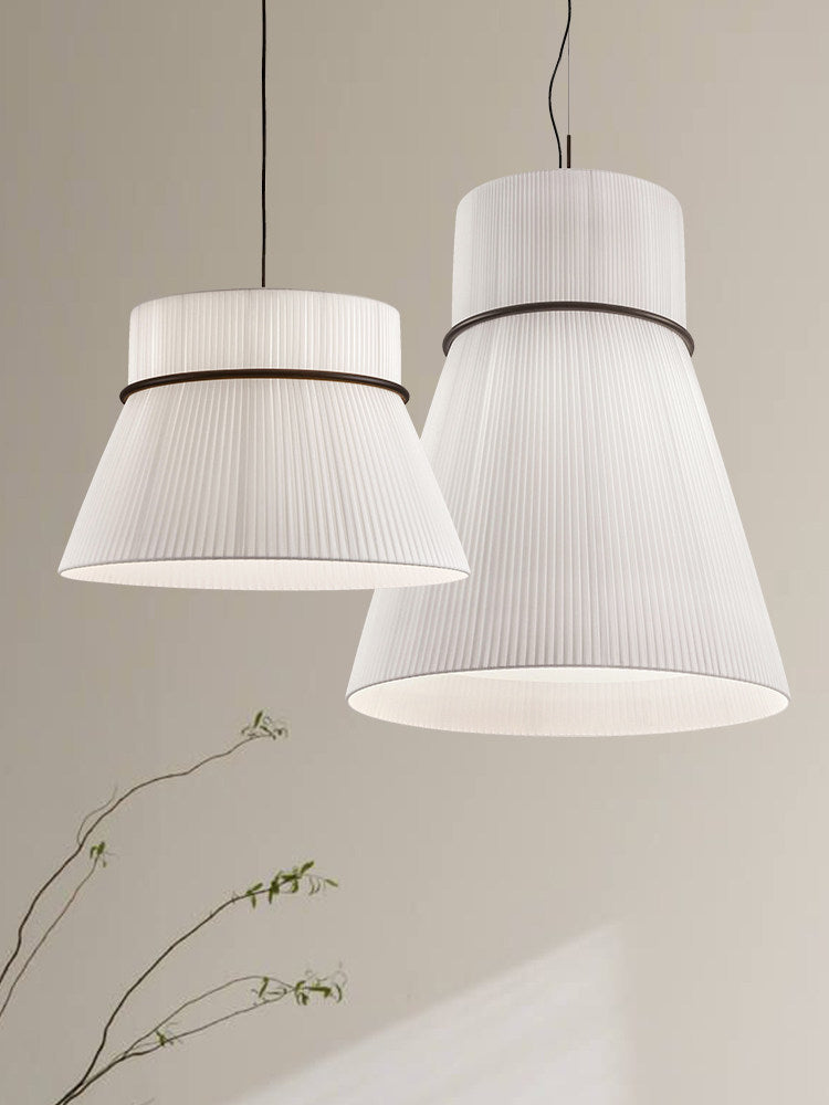 Kestford Pleated Fabric Pendant Lamp