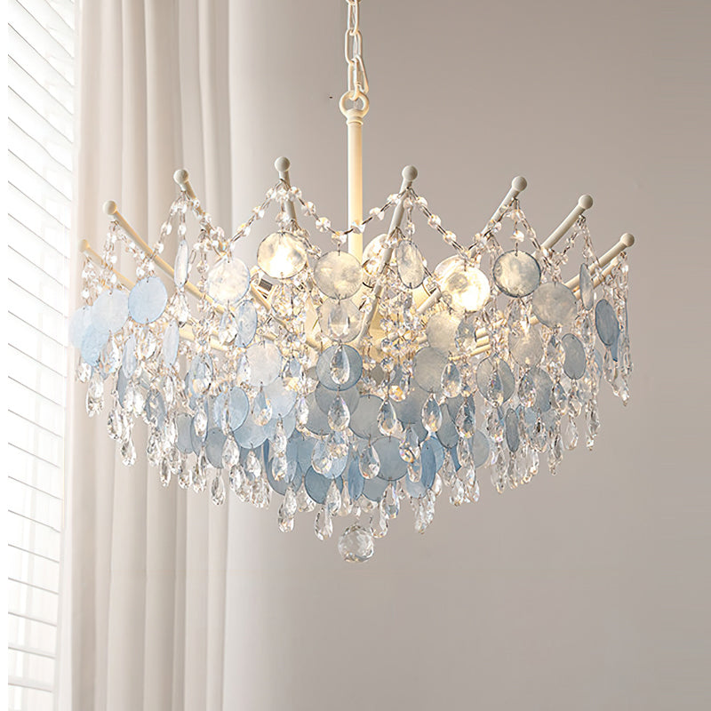 Avenorira Capiz Bead Chandelier