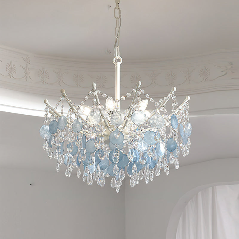 Avenorira Capiz Bead Chandelier