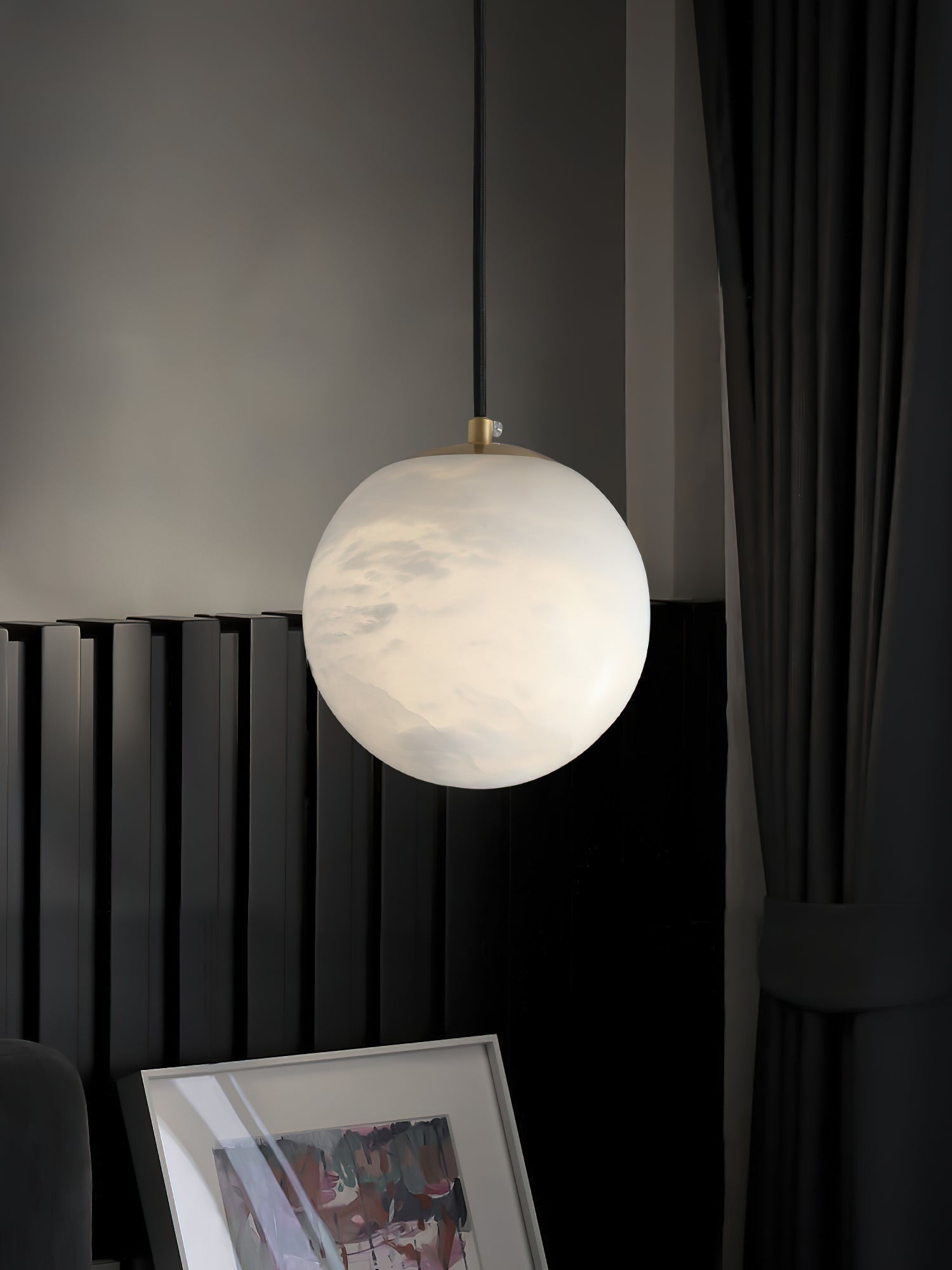 Uphaara Alabaster Pendant Light