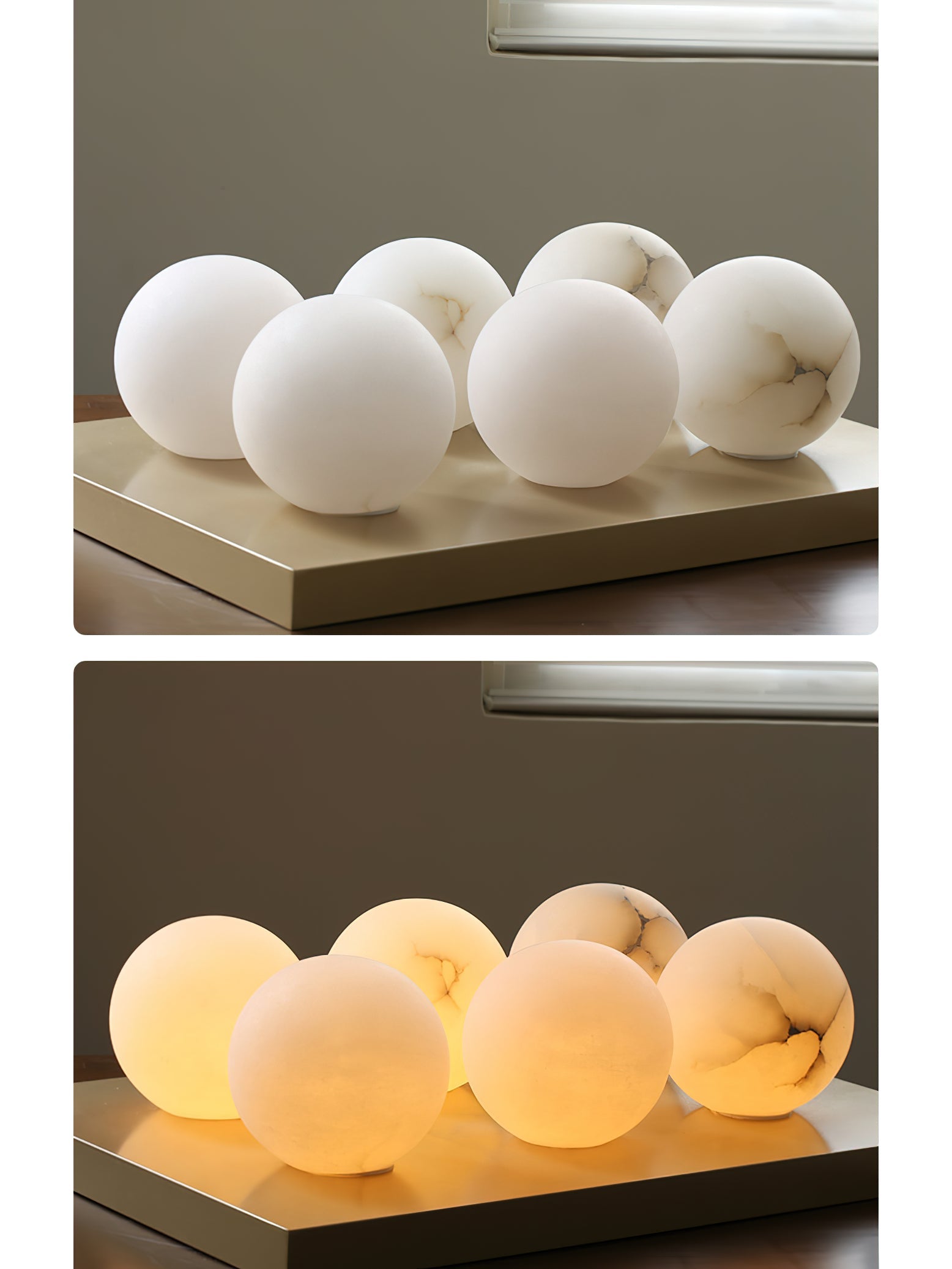 Uphaara Alabaster Pendant Light