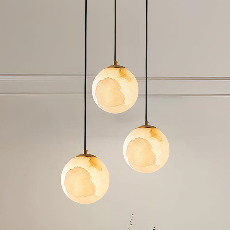 Uphaara Alabaster Pendant Light