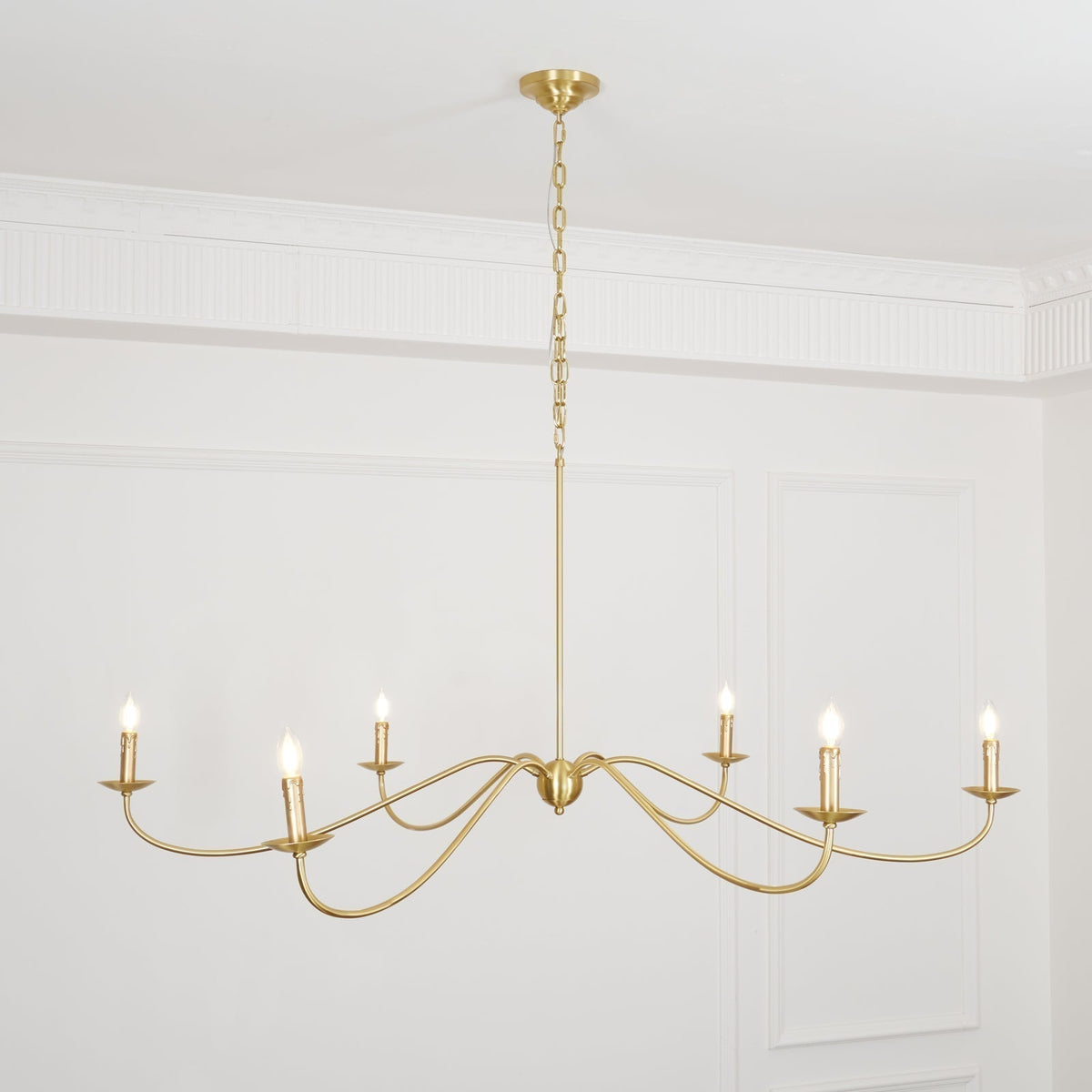 Zinodis Chandeliers Candle-style Farmhouse
