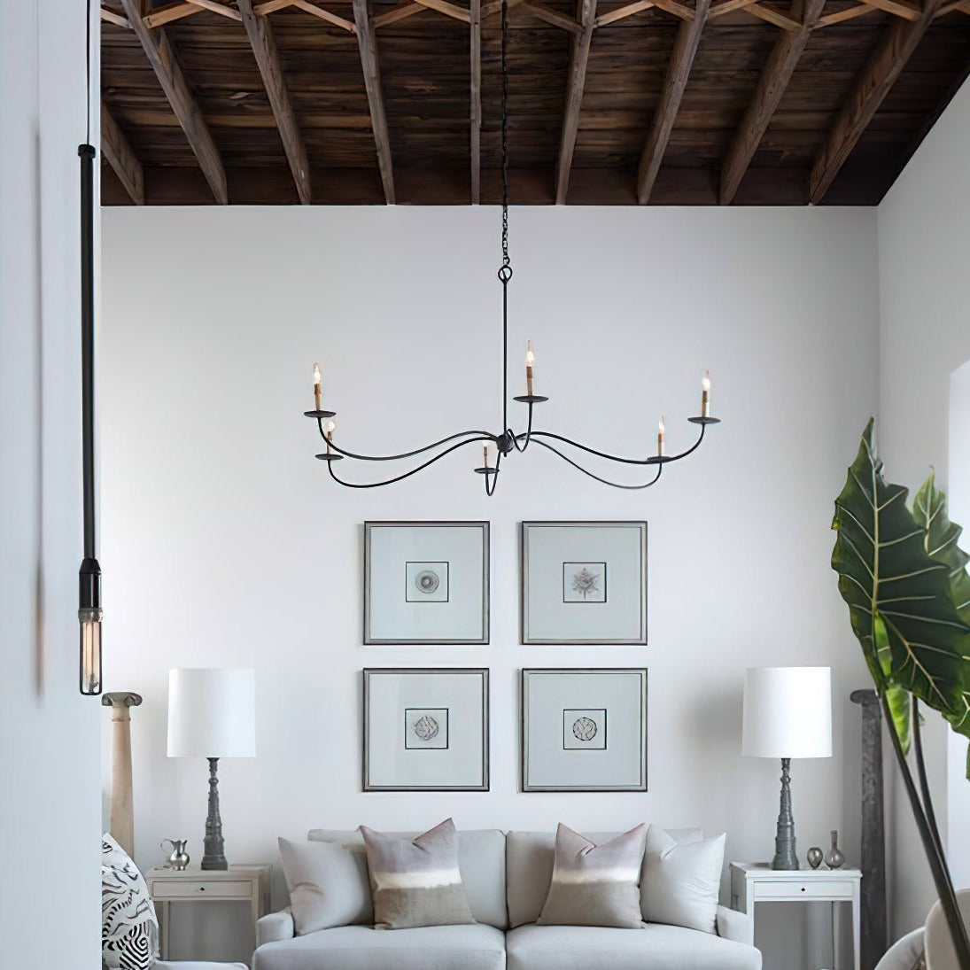 Zinodis Chandeliers Candle-style Farmhouse