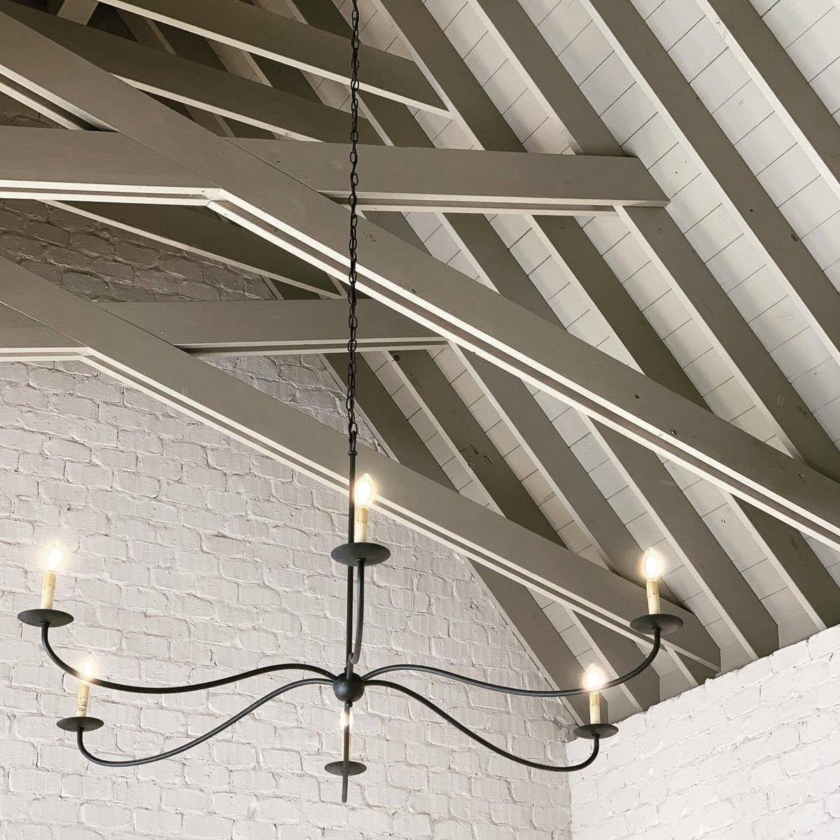 Zinodis Chandeliers Candle-style Farmhouse