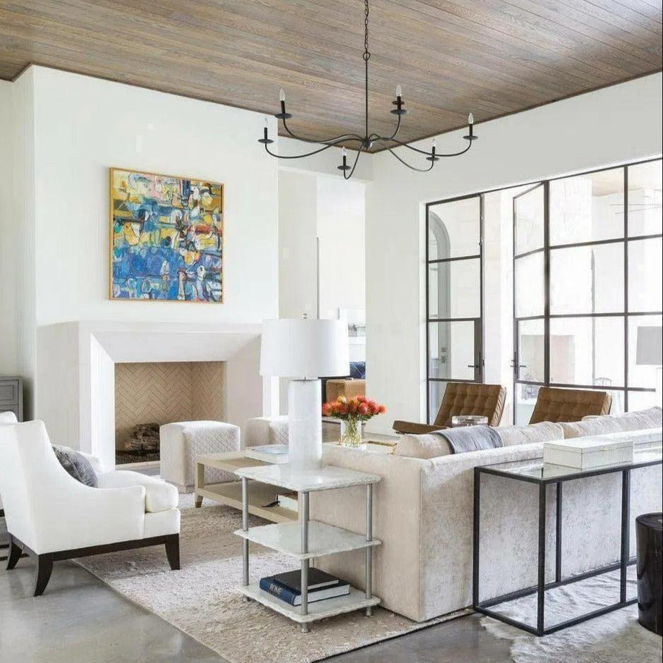 Zinodis Chandeliers Candle-style Farmhouse