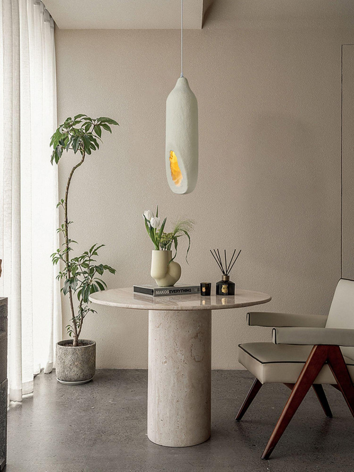 Anorion Modern Minimalist Nordic Plastic Pendant Light