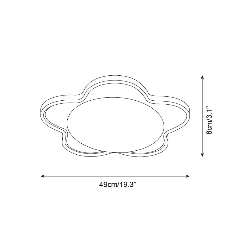 Caliena Flush Mount Ceiling Lamp