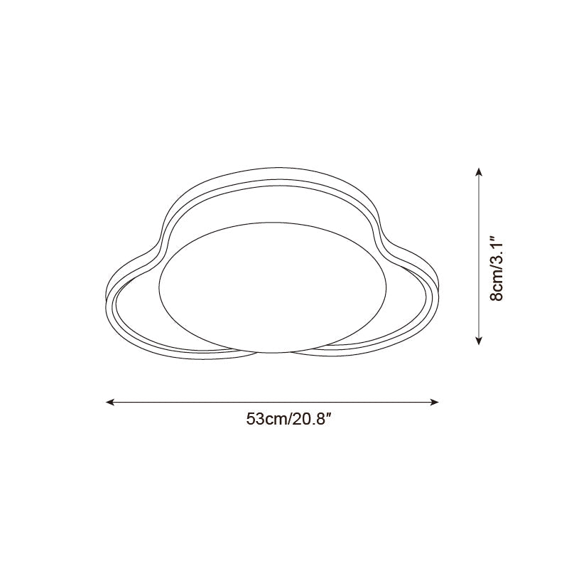 Caliena Flush Mount Ceiling Lamp