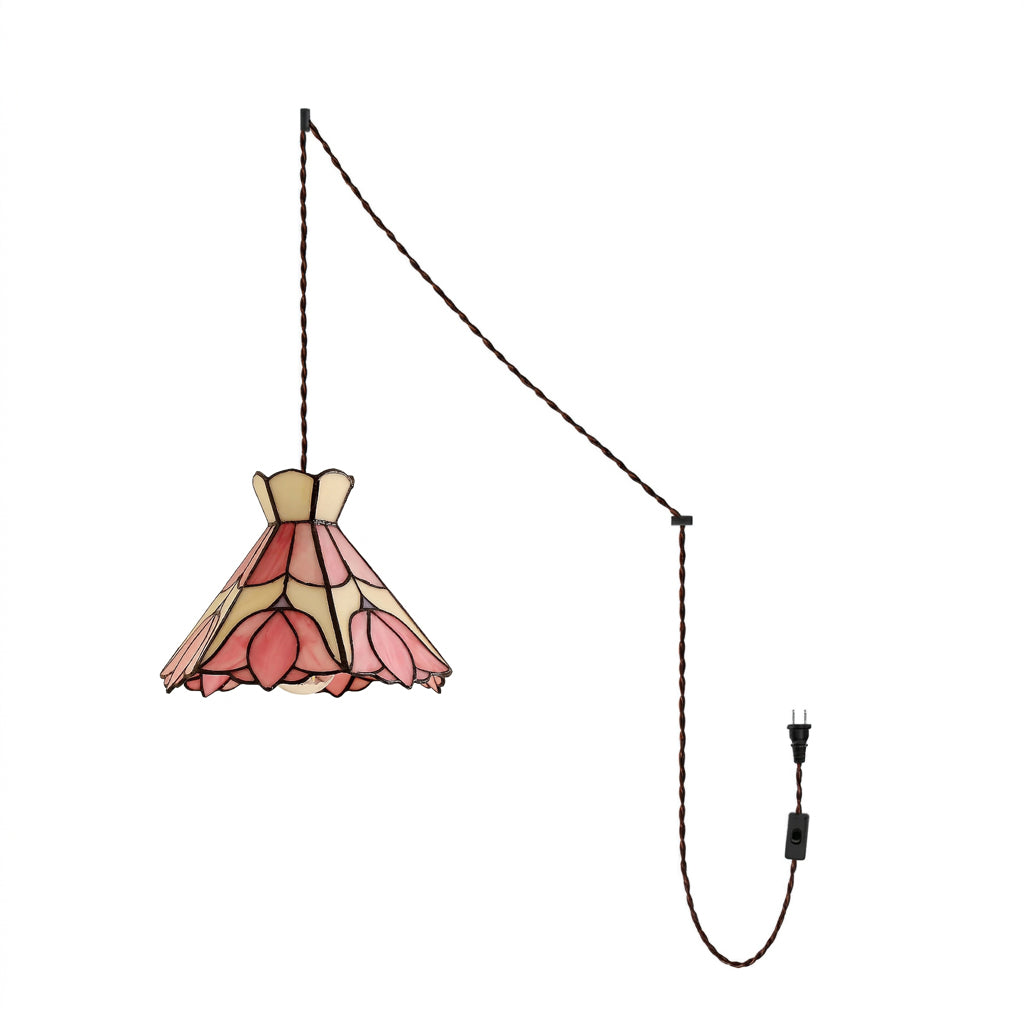 Cireielle Tiffany Plug In Pendant Light