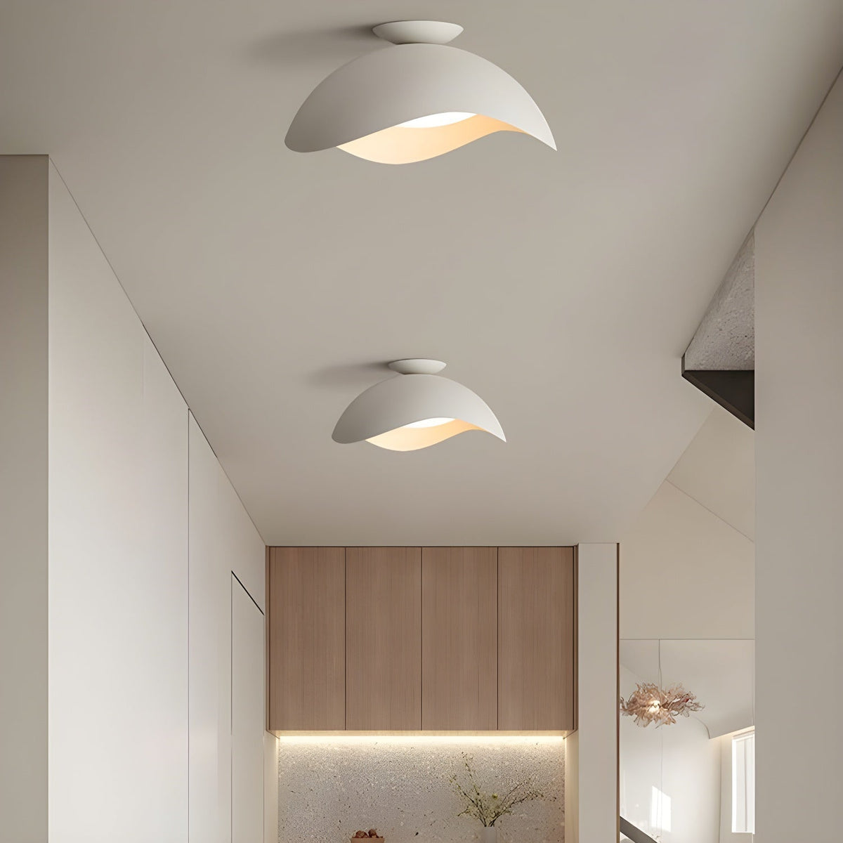 Sasotun Bowl Wave Ceiling Light