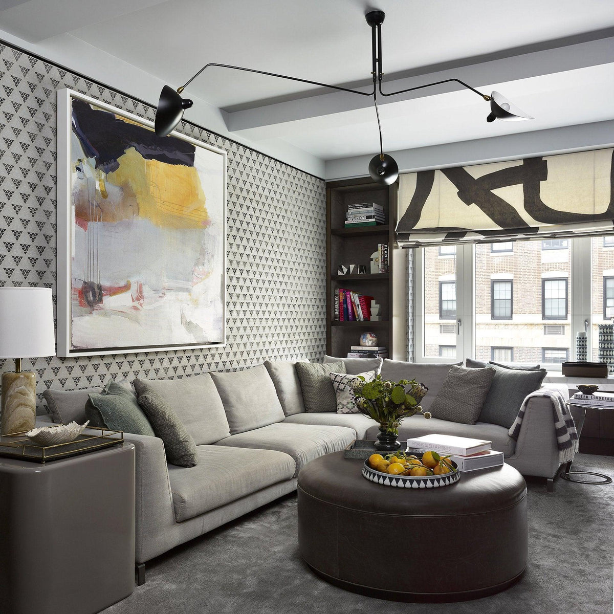 Renuelle Ceiling Light Three Arm Minimalist