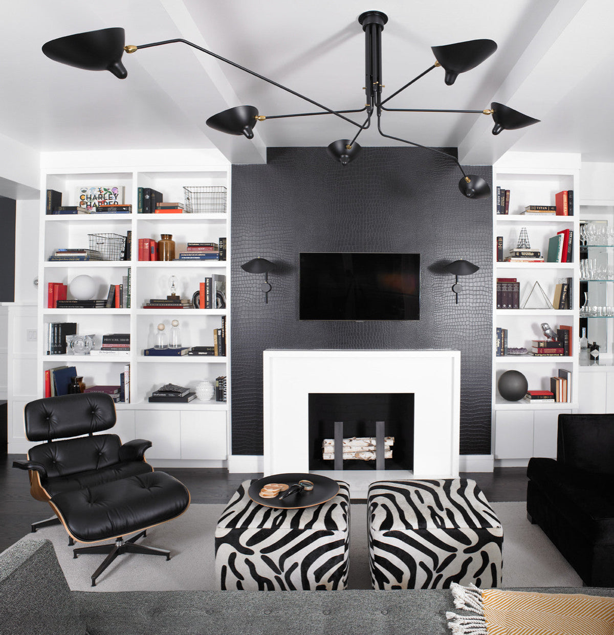 Renuelle Ceiling Light Three Arm Minimalist