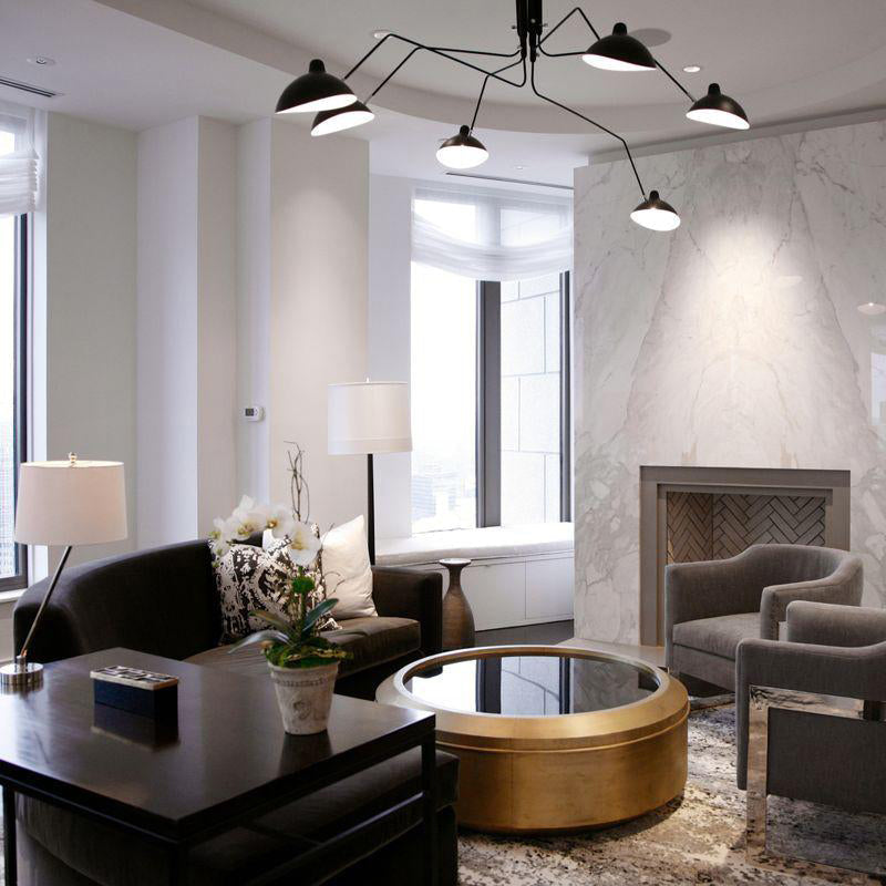 Renuelle Ceiling Light Three Arm Minimalist