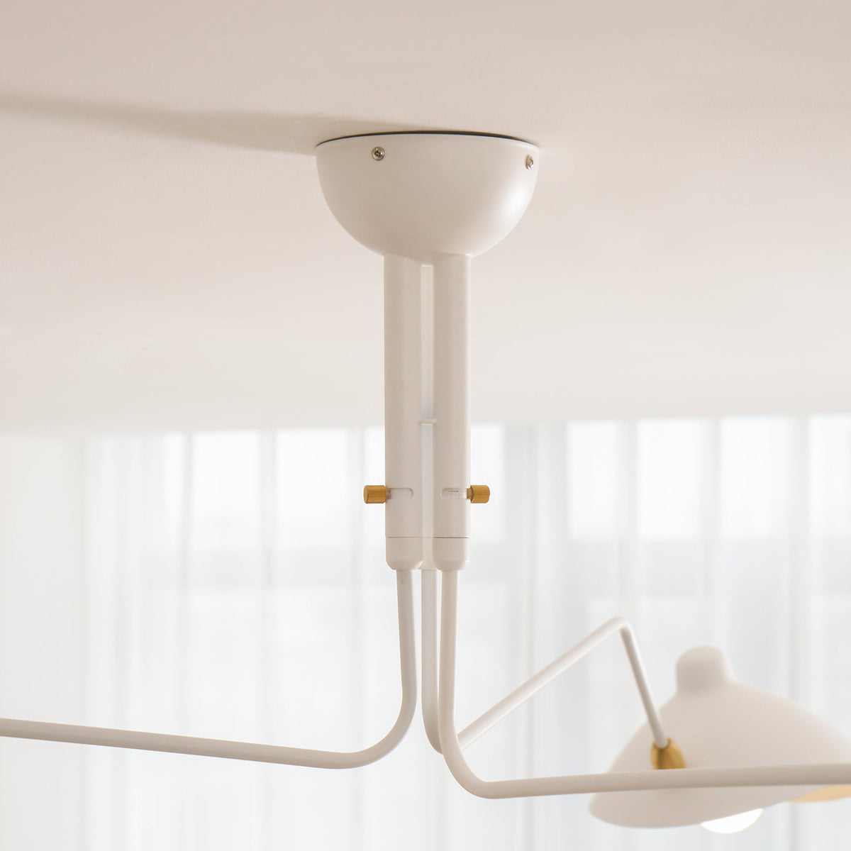 Renuelle Ceiling Light Three Arm Minimalist