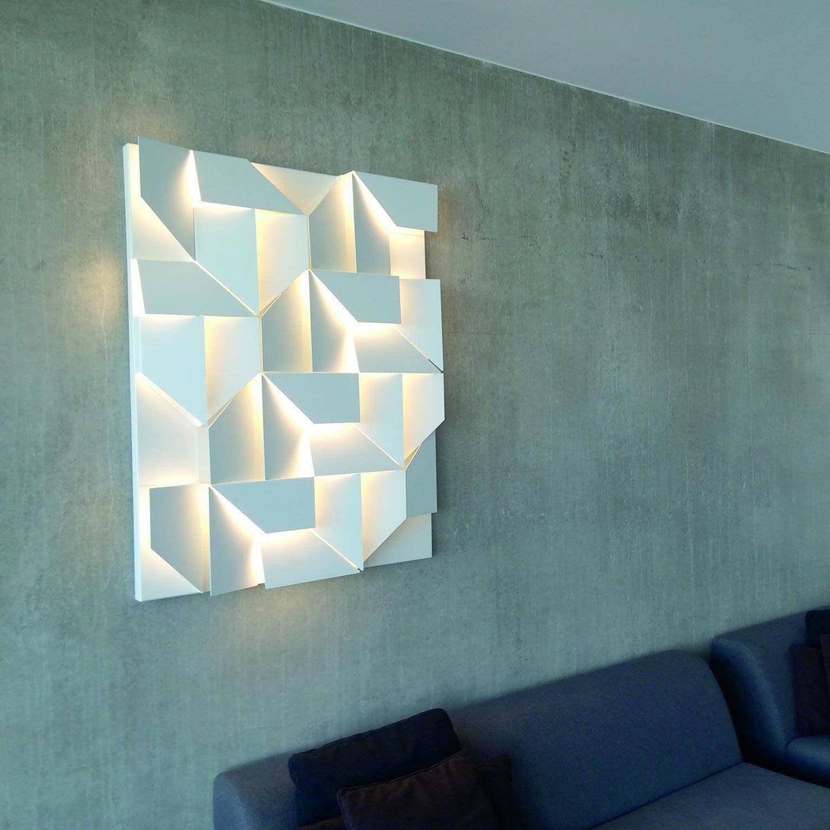Deloza Shadows Rechargeable Grand Sconce Wall lamp