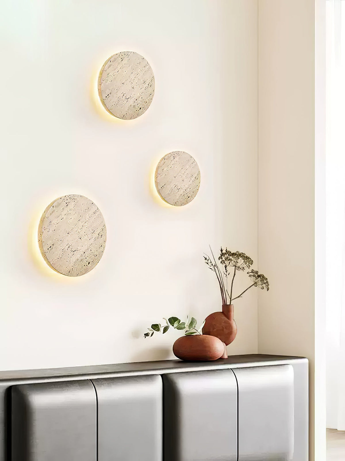 Artale Travertine Wall Light