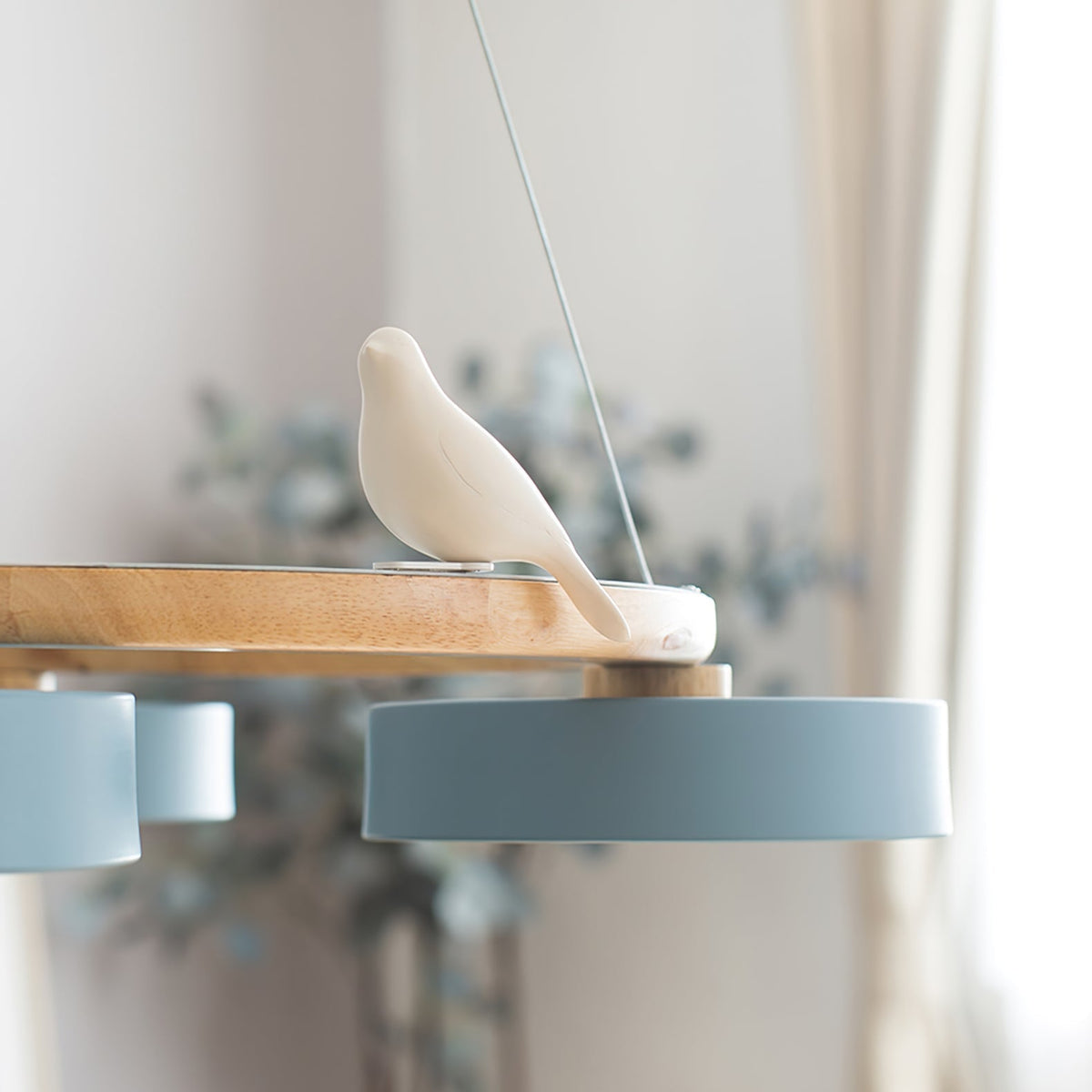 Tokagal Chandelier Bird Round