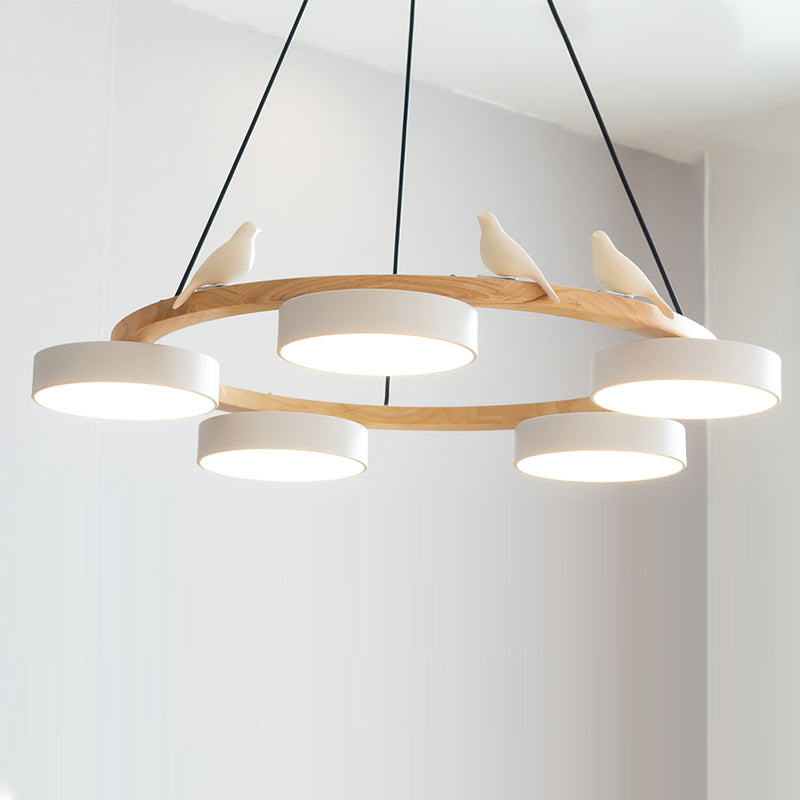 Tokagal Chandelier Bird Round