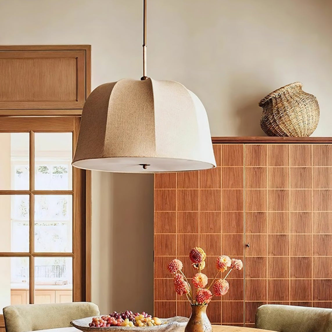Guruvis Pendant Light Bell Fabric Line