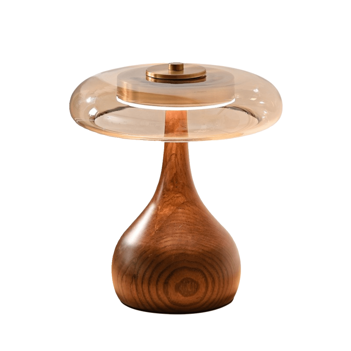 Bux Modern Wood Table Lamp
