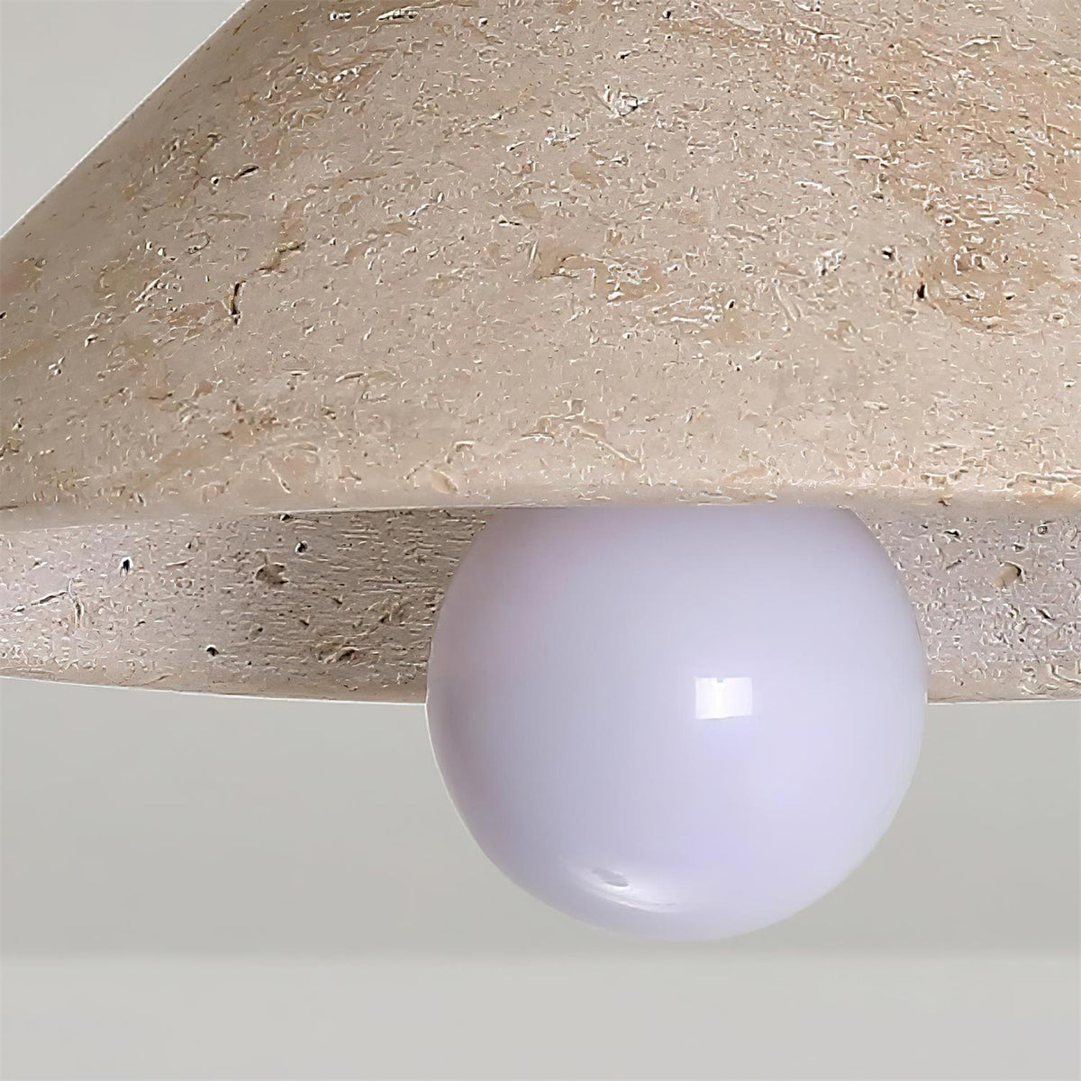 Valorian Travertine Ceiling Lamp