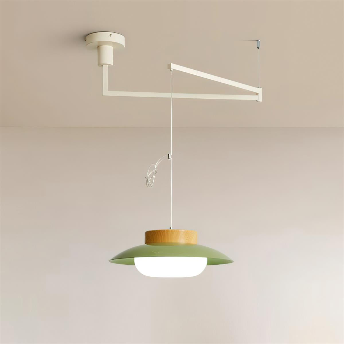 Teriivise Swing Arm Pendant Lamp