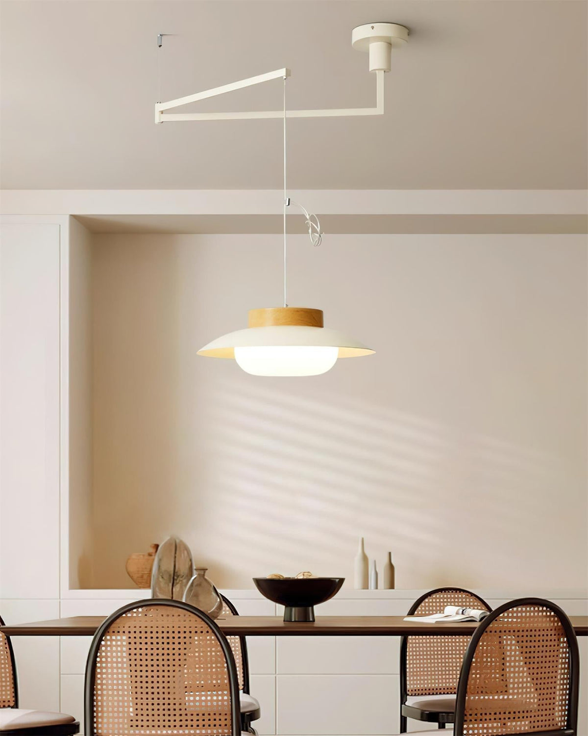 Teriivise Swing Arm Pendant Lamp