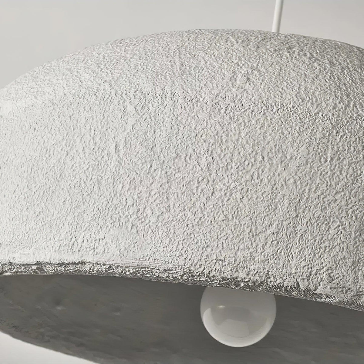 Fivigal Modern Cloud Dome Pendant Light, Gray