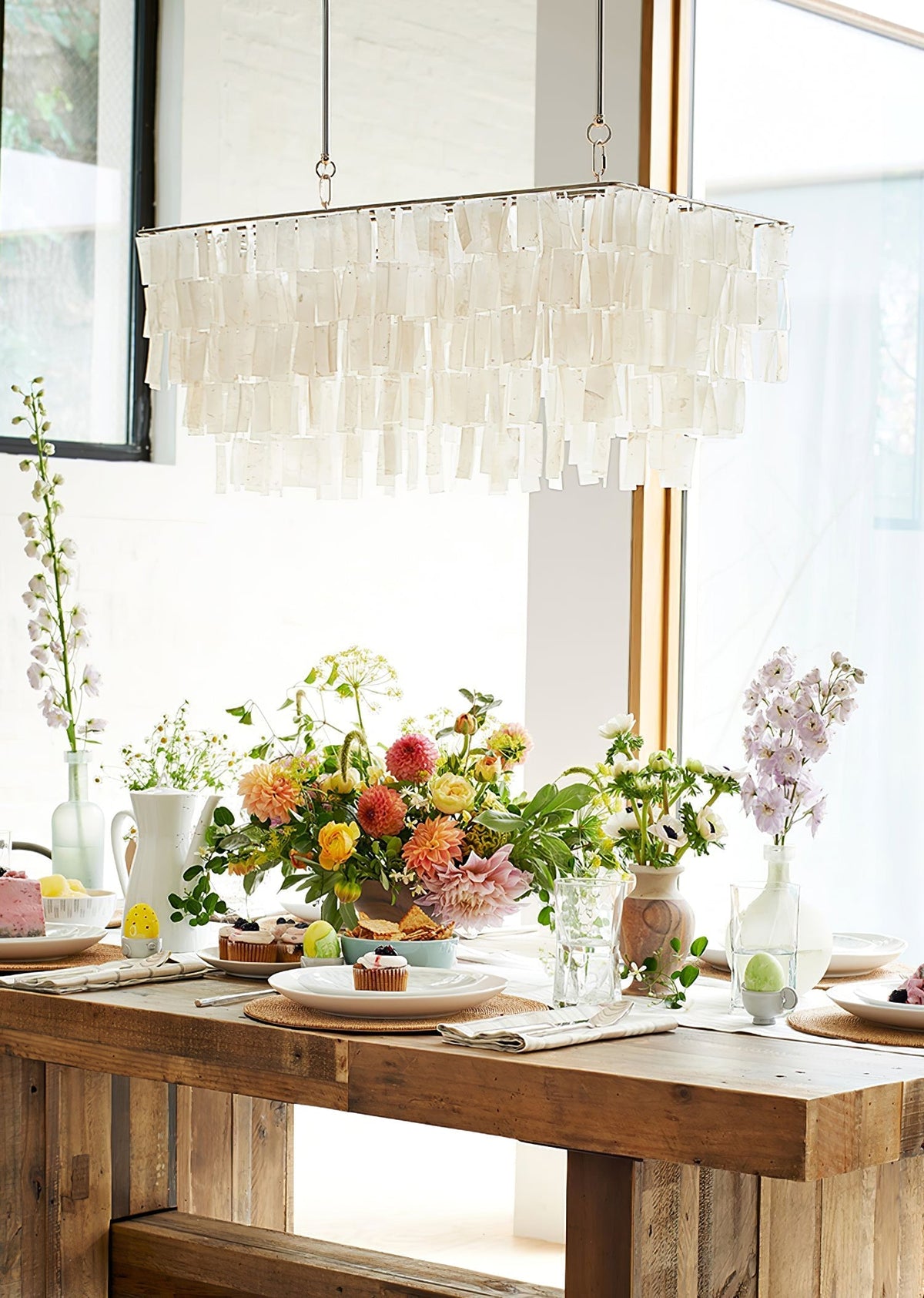 Coraise Luxury Shell Pendant Light