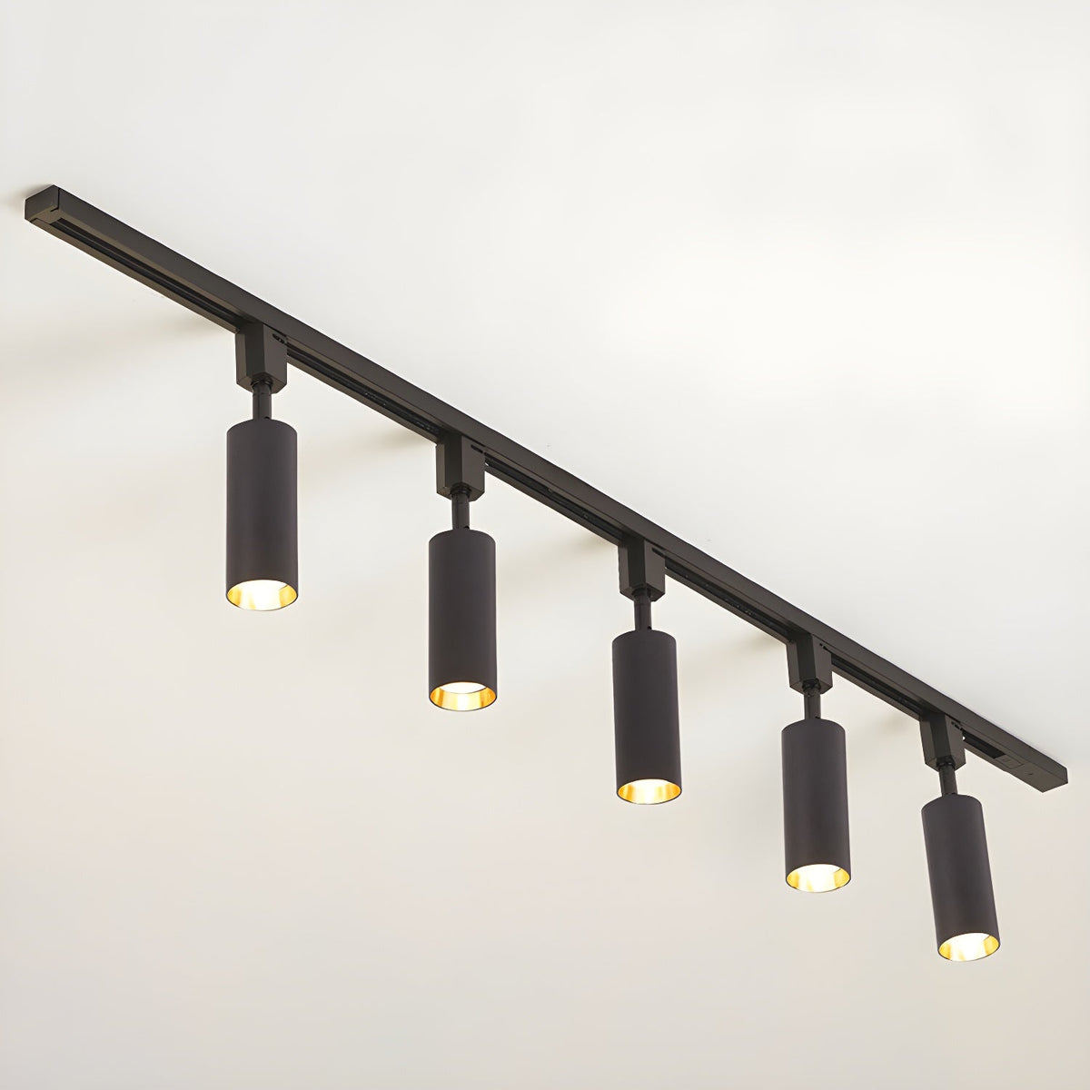 Galvyn Ceiling Lamp Sleek Cylinder Track with Minimalist
