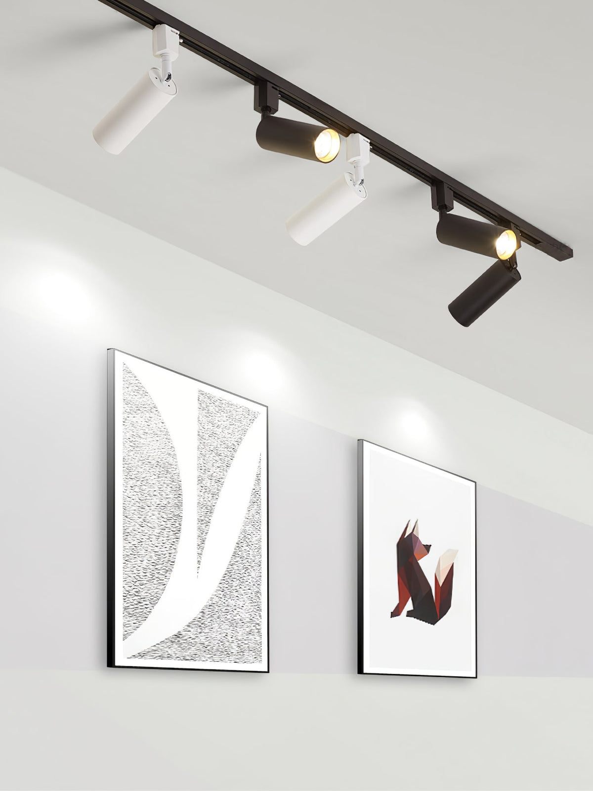 Galvyn Ceiling Lamp Sleek Cylinder Track with Minimalist