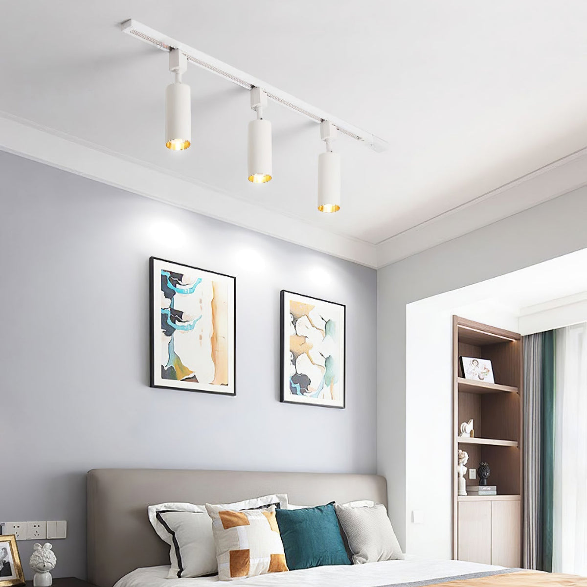 Galvyn Ceiling Lamp Sleek Cylinder Track with Minimalist